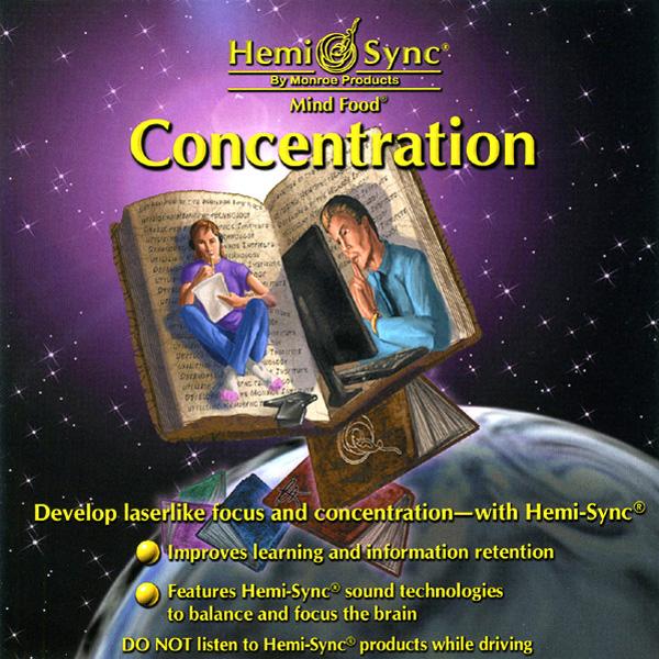 Concentration Cd | Mind Food | Hemi Sync Cds | Yorkshire, UK