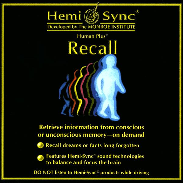 Recall Cd | Human Plus | Hemi Sync Cds | Yorkshire, UK